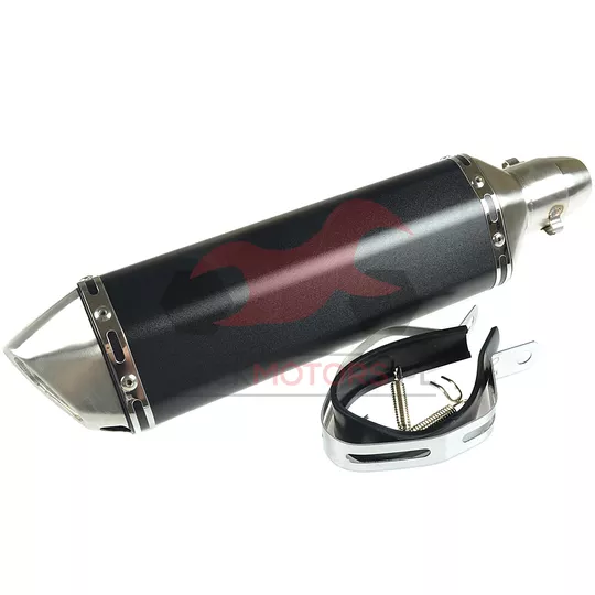 FANATIC　TRICKMASTER 150 KOŃCÓWKA WYDECHU AKRAP REPLIKA LONG CZARNA KPL - Jack Motors