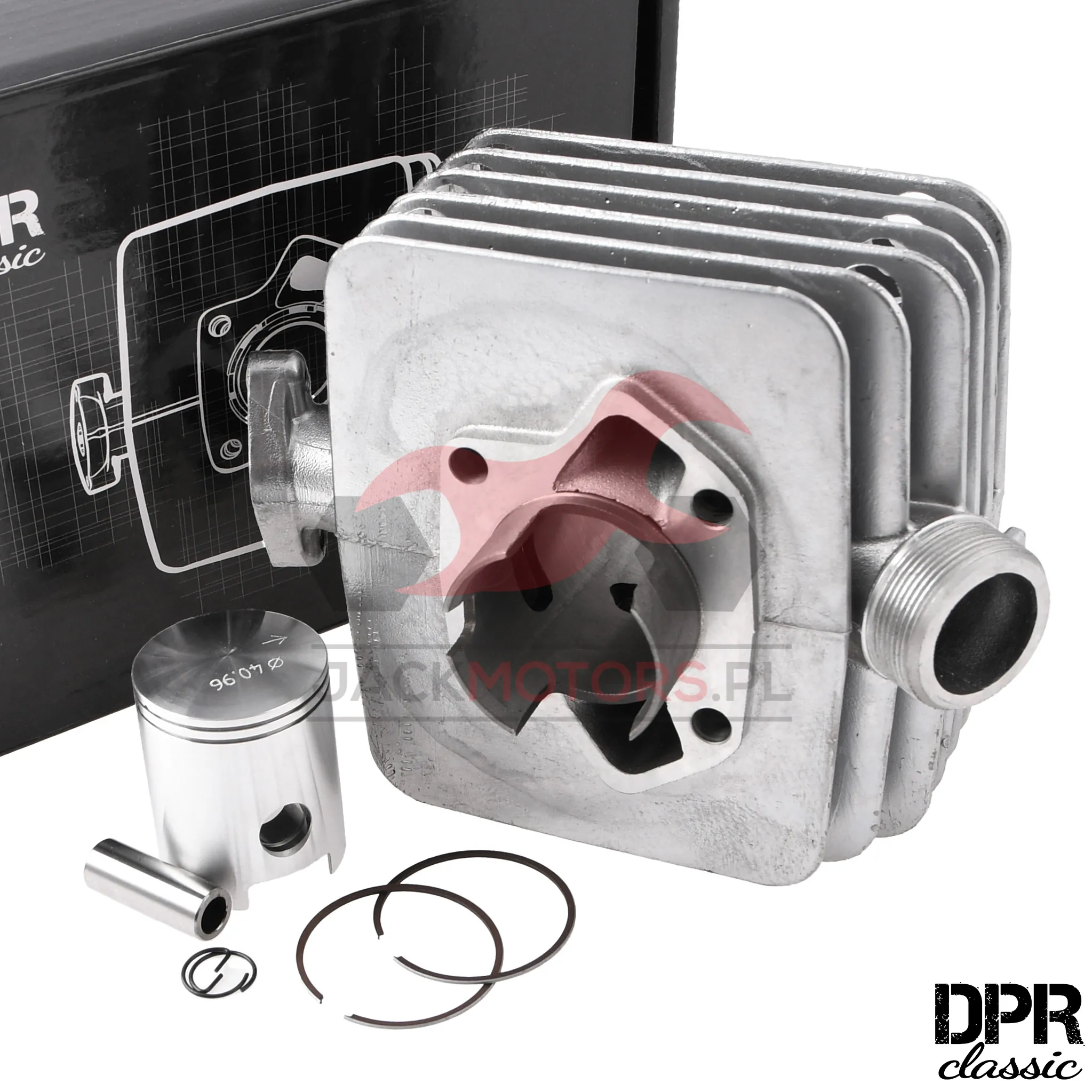 CYLINDER SIMSON S60 + PISTON DPR CLASSIC SET - Jack Motors