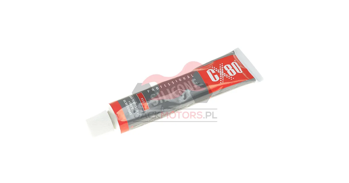 CX80 High Temp Silicone Gasket – 210g, Red, Heat Resistant Up To +380°C – For Exhaust Manifold, Engine Bay