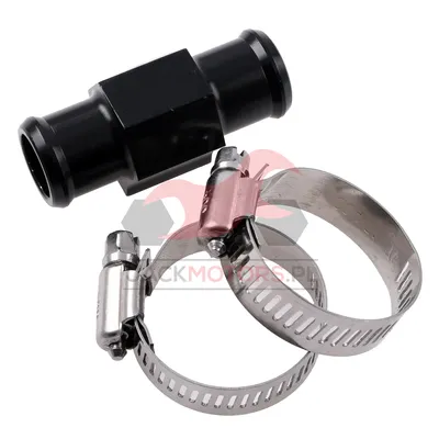 ADAPTER CZUJNIKA TEMPERATURY 1/8" 18MM ALU CNC CZARNY