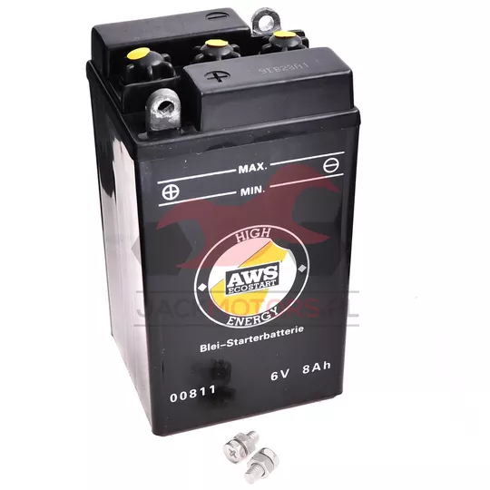AKUMULATOR AWS B49-6 (91X83X161) 6V 8AH - Jack Motors - Części i