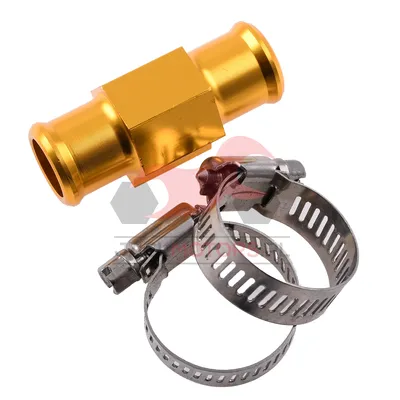 ADAPTER CZUJNIKA TEMPERATURY 1/8" 22MM ALU CNC ZŁOTY