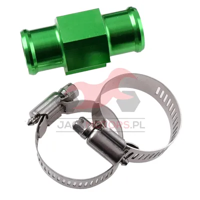 ADAPTER CZUJNIKA TEMPERATURY 1/8" 22MM ALU CNC ZIELONY