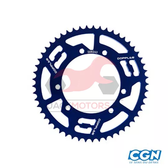 Ame③ ZĘBATKA TYLNA DOPPLER NIEBIESKA 428 53Z SHERCO 50 ENDURO / SM