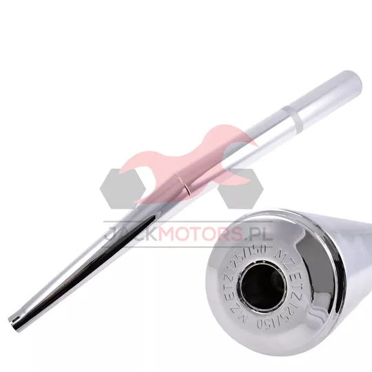 TŁUMIK MZ ETZ 150 CHROM JMP - Jack Motors - Części i akcesoria