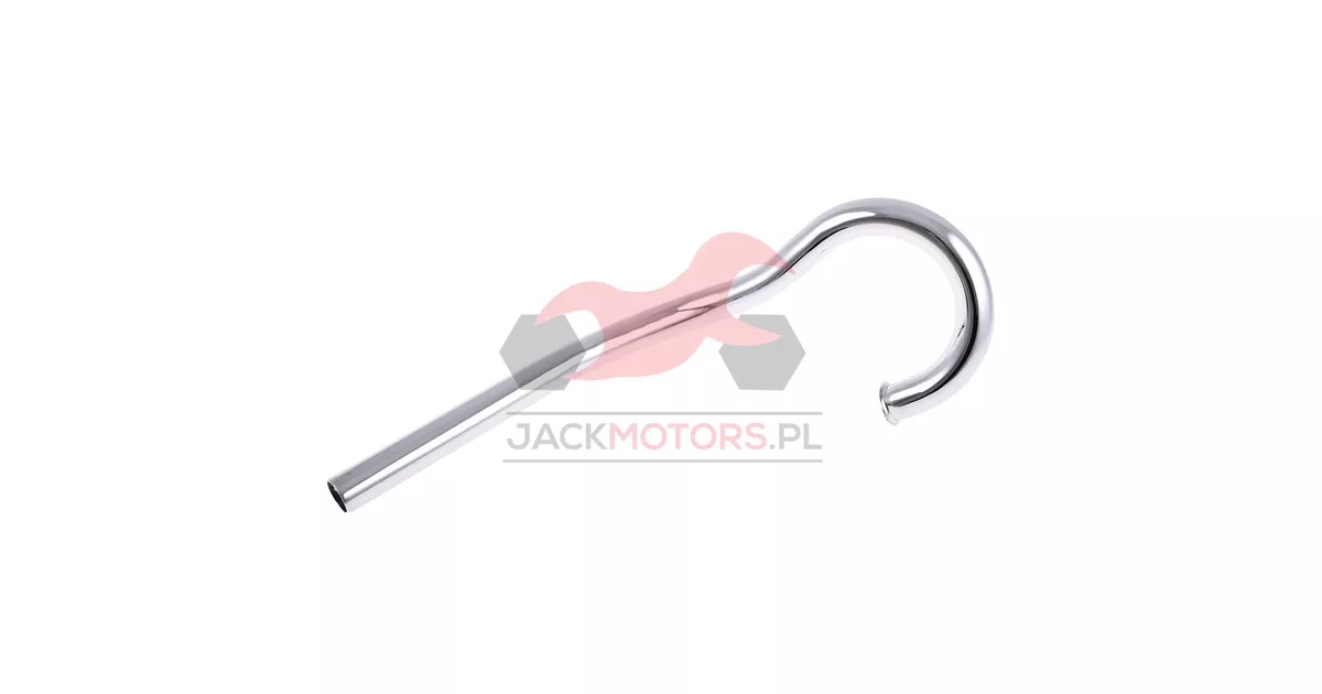 KOLANKO TŁUMIKA MOTORYNKA CHROM JMP - Jack Motors - Części i