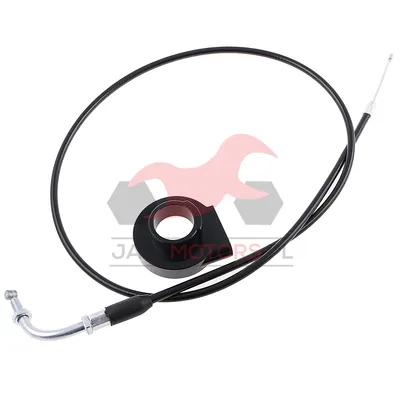 ADAPTER MANETKI GAZU SIMSON KR51 SR4 ALU CNC CZARNY + LINKA VENANDI