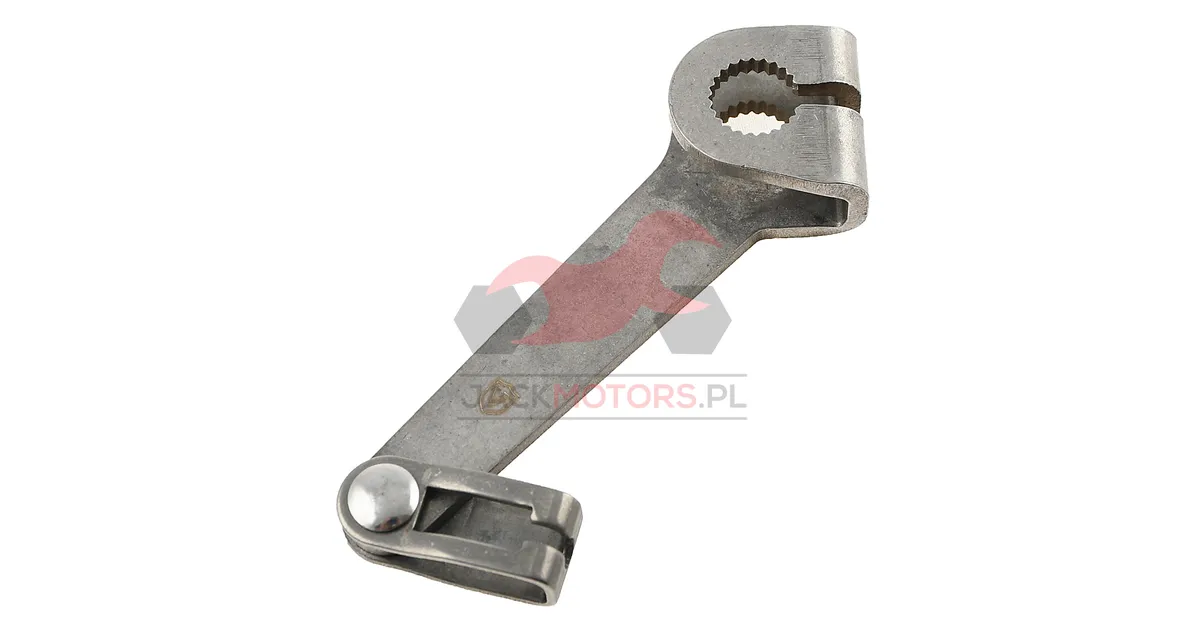 thumbnail image 2 of Rear Brake Lever For Simson S50 S51 S70 SR50 – Steel, Silver, Cam Brake Compatible 2 of 6