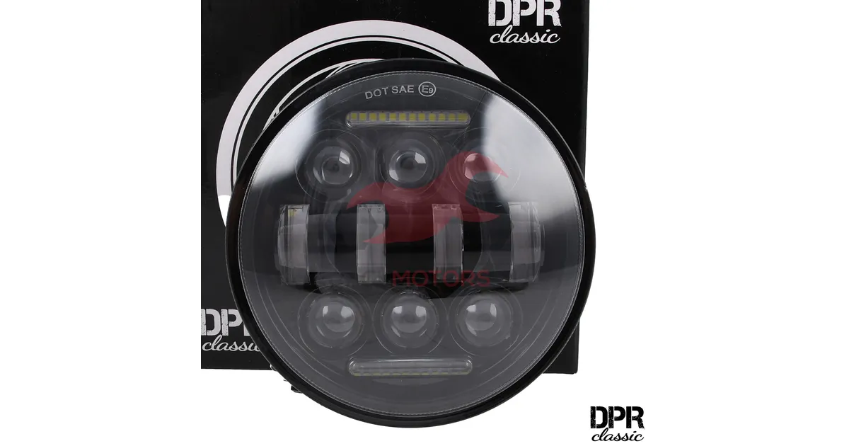 FRONT LAMP INSERT SIMSON LED CUSTOM V11 DPR CLASSIC - Jack Motors