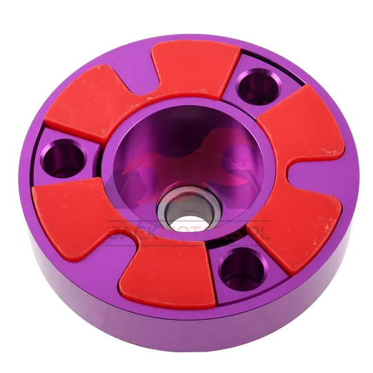 ZABIERAK ZĘBATKI TYŁ SIMSON ALU CNC FIOLETOWY RACING DPR