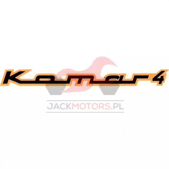 NAKLEJKA ROMET KOMAR 4 - Jack Motors - Części i akcesoria Simson, MZ ...