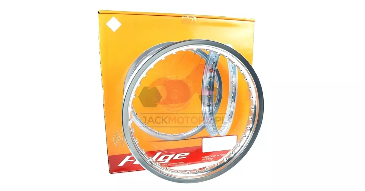 OBRĘCZ KOŁA MZ ETZ TS 2,15X18 ALUMINIOWA POLEROWANA IFA - Jack