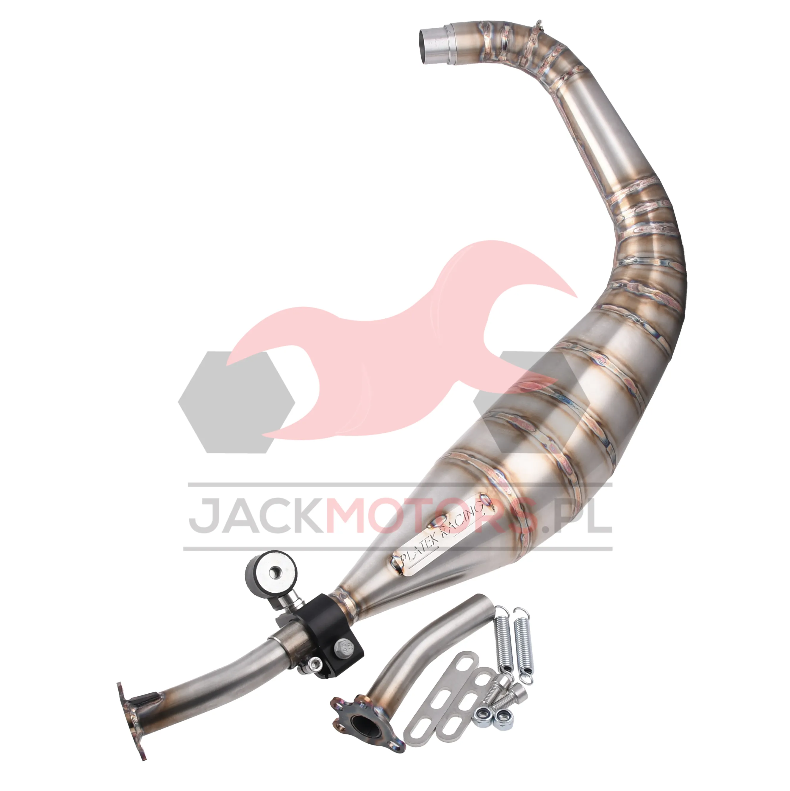 TŁUMIK PLATEK RACING MINARELLI AM6 DOLNY 70-80CC RACING - Jack