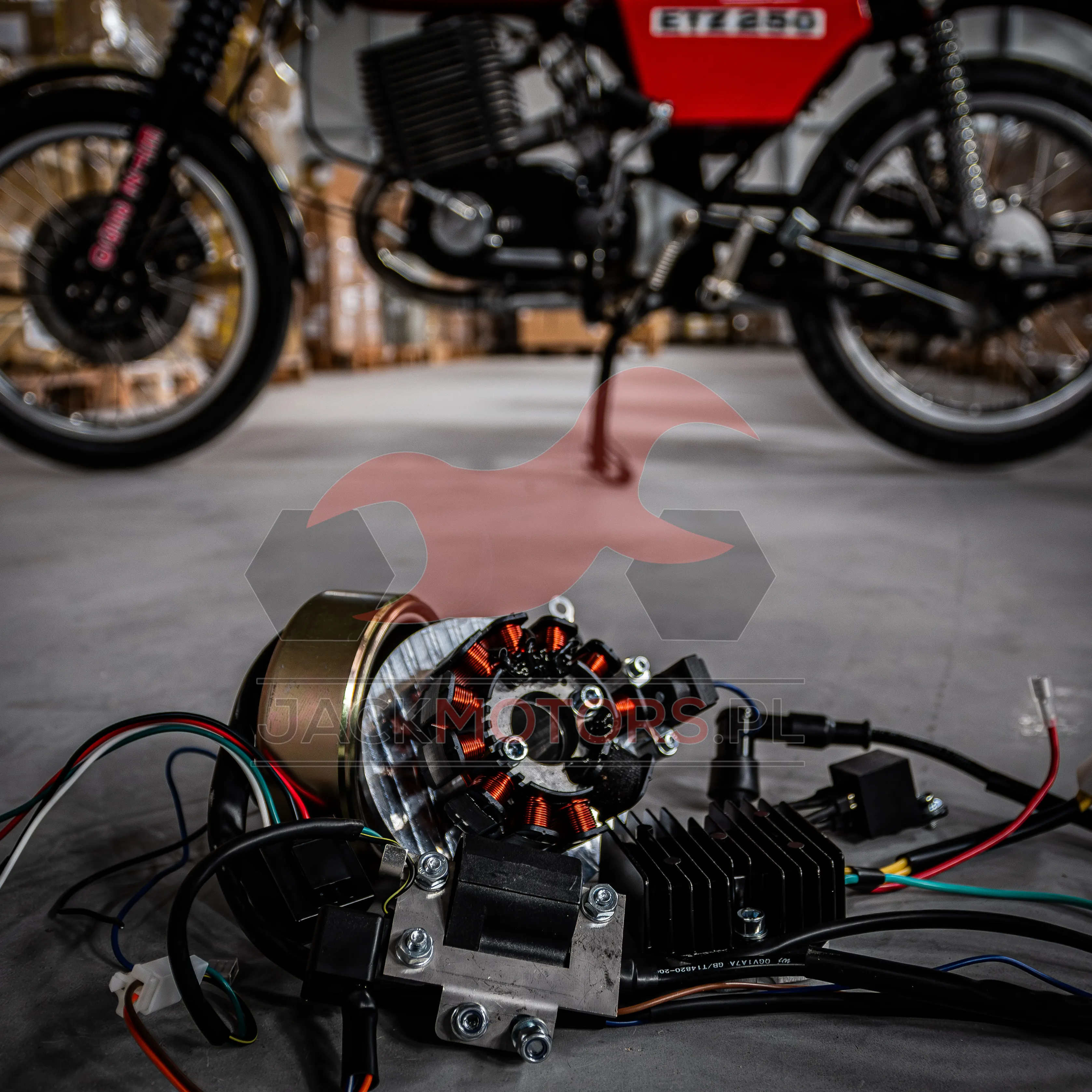 ZAPŁON BEZSTYKOWY CDI 12V MZ ETZ 125 / 150 KPL JMP - Jack Motors