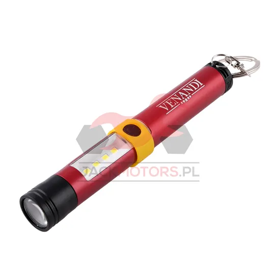 MAGNETIC FLASHLIGHT WITH KEYCHAIN VENANDI