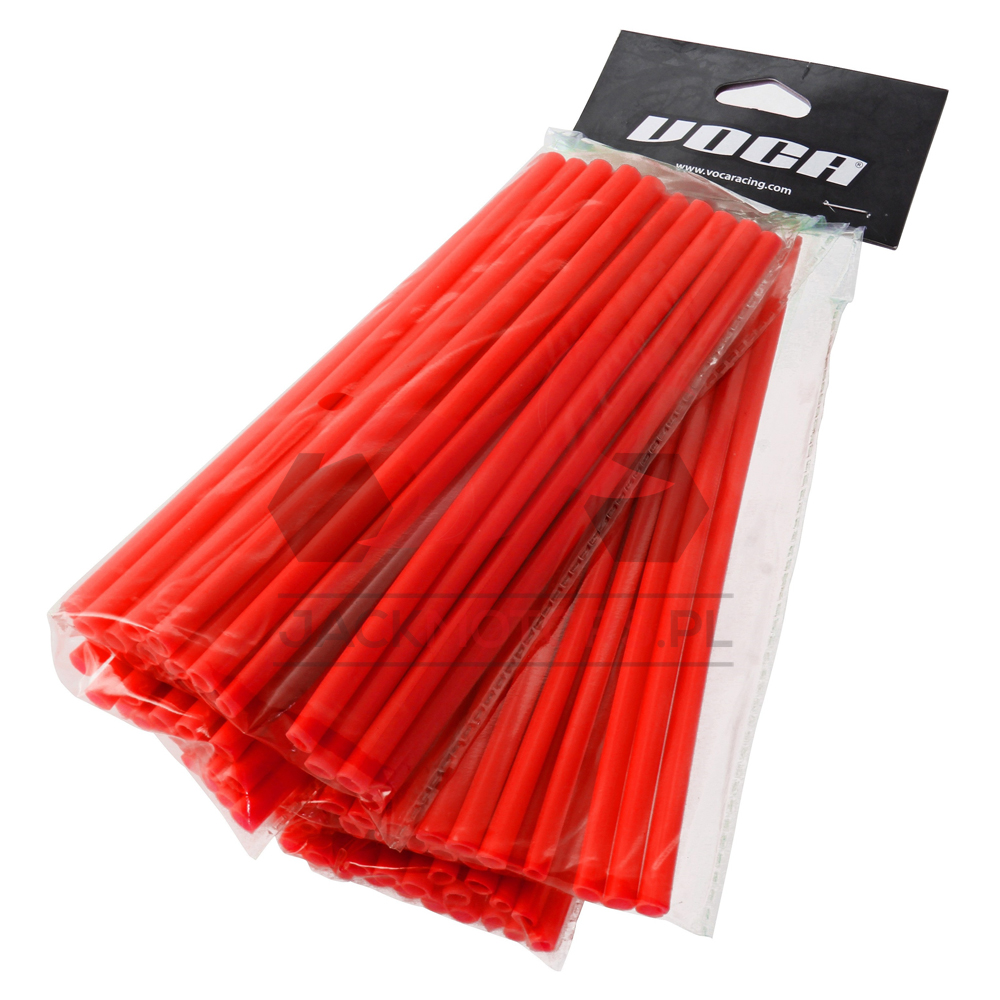 NAKŁADKI NA SZPRYCHY VOCA RACING CZERWONE 76 SZT KPL - Jack Motors