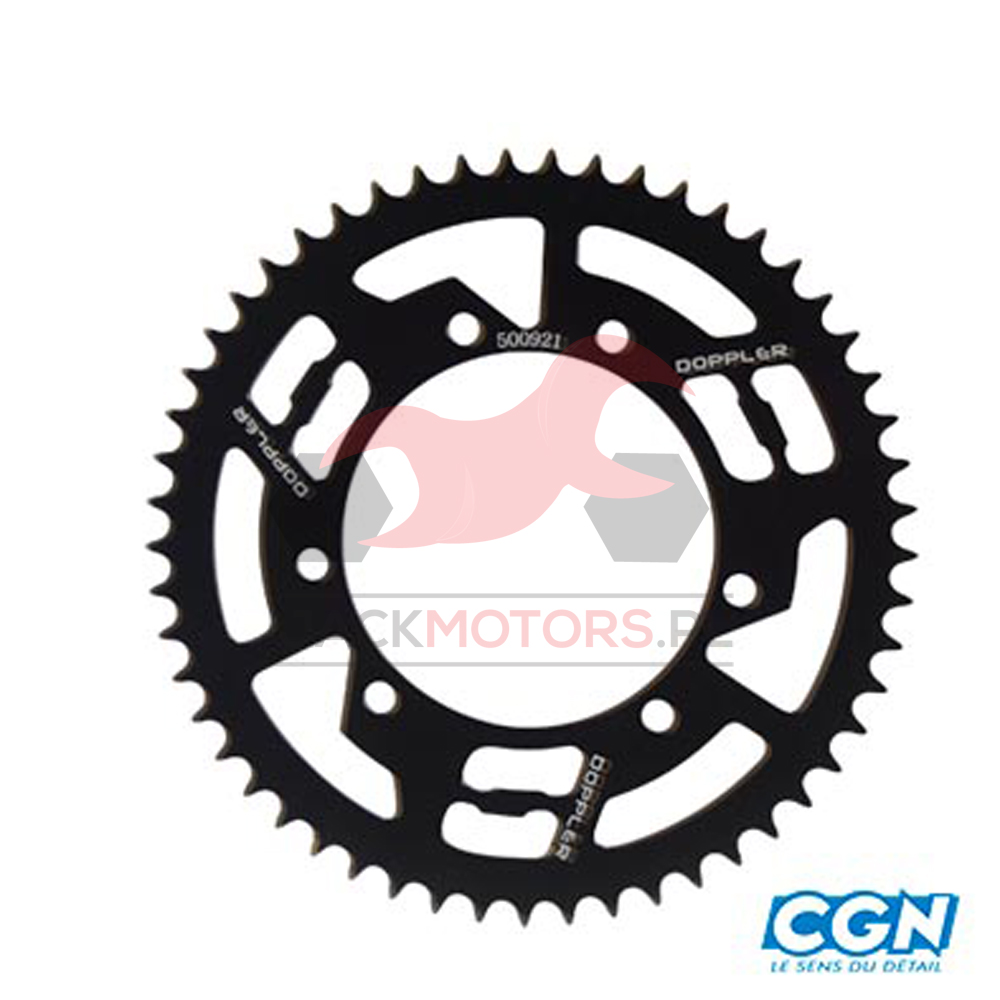 ZĘBATKA TYLNA DOPPLER CZARNA 420 53Z PEUGEOT XP6/7 RIEJU MRT