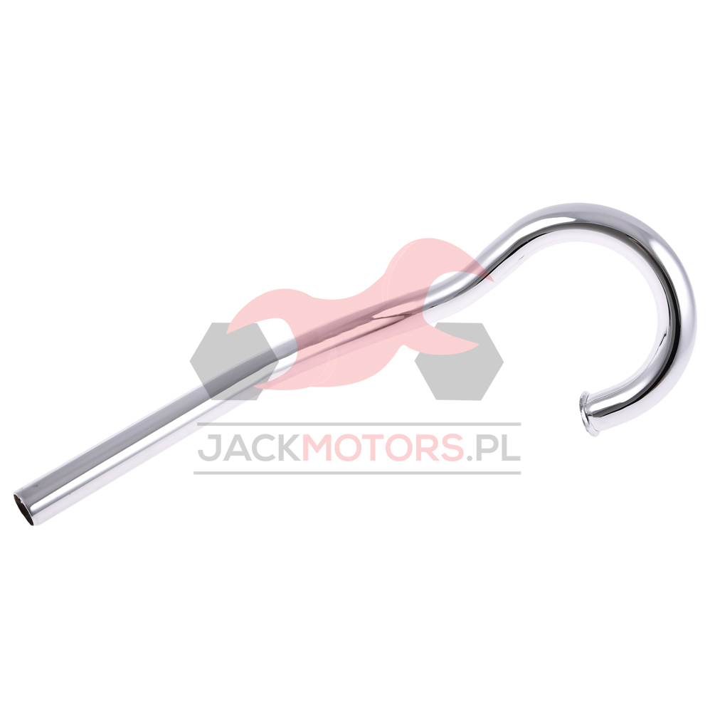 KOLANKO TŁUMIKA MOTORYNKA CHROM JMP - Jack Motors - Części i