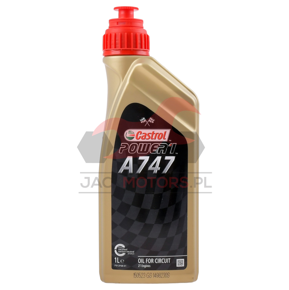 OIL CASTROL POWER 1 A747 2T 1L - Jack Motors - Części i akcesoria