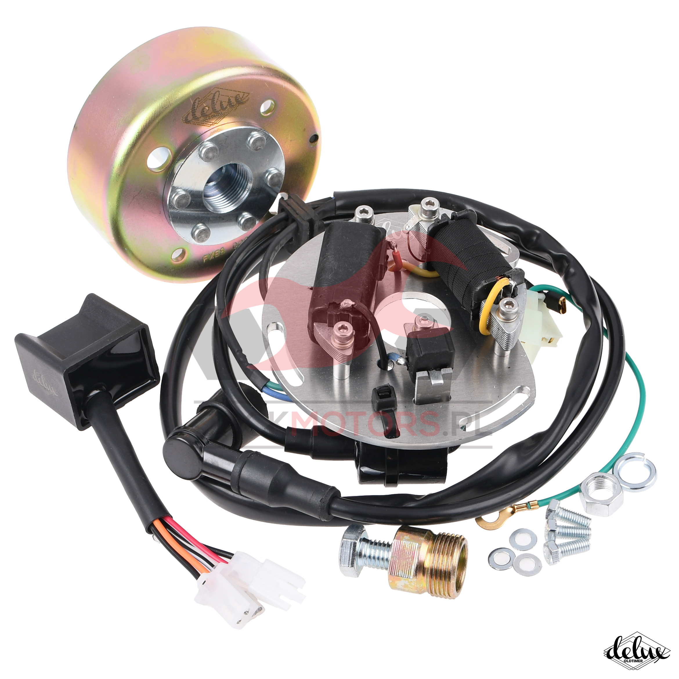 ZAPŁON BEZSTYKOWY CDI 12V ROMET KPL DELUX - Jack Motors - Części i