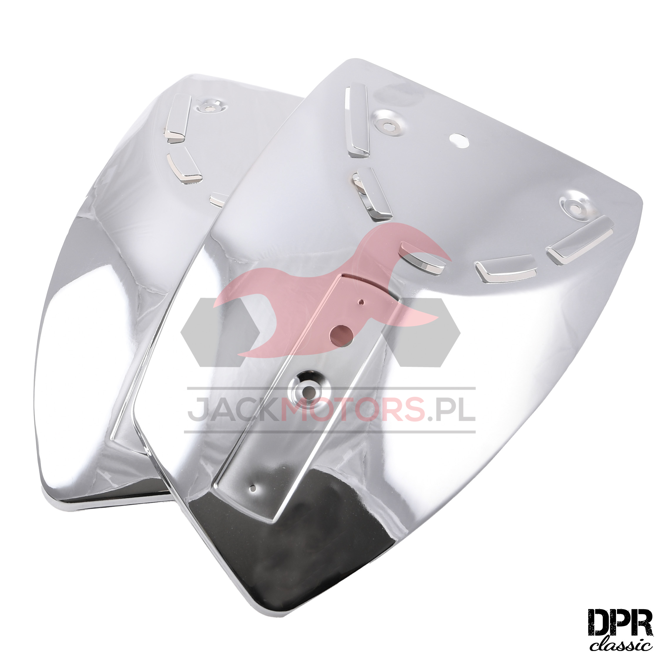 POKRYWY OSŁONY ZBIORNIKA PALIWA MZ TS 250 CHROM KPL DPR CLASSIC