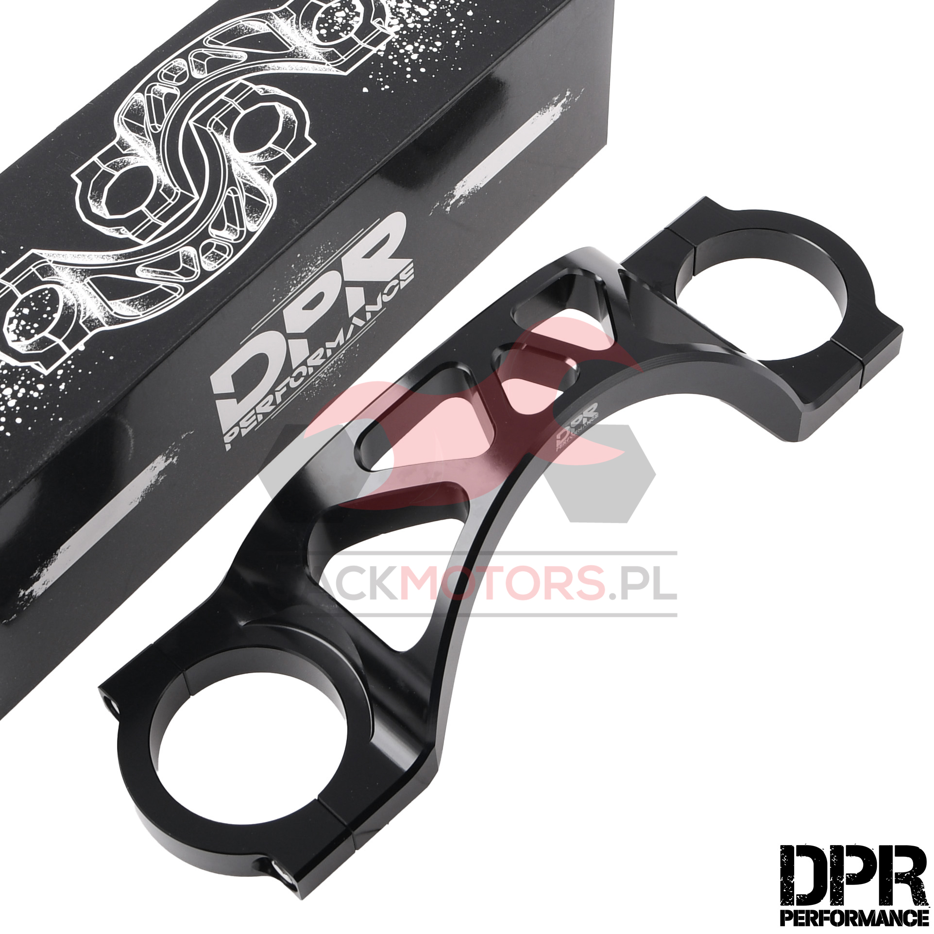 STABILIZER / SHOCK ABSORBER BRACE SIMSON ALU CNC BLACK DPR
